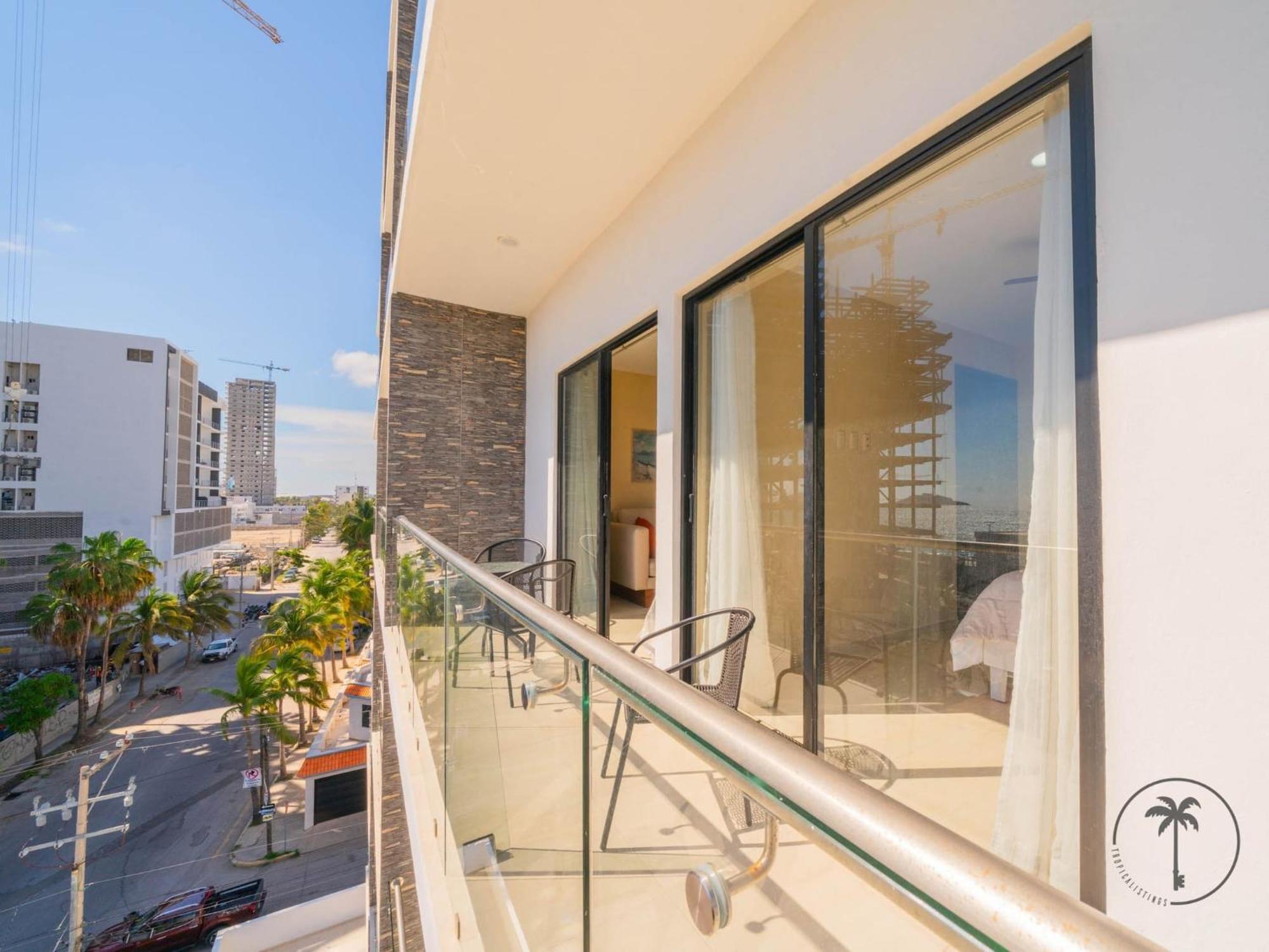 Apartamento Acogedor Dpto. C/ Alberca Y Rooftop En - Flamingo 503 *